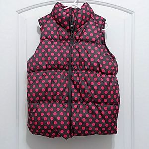 Old Navy Pink & Gray Winter Vest